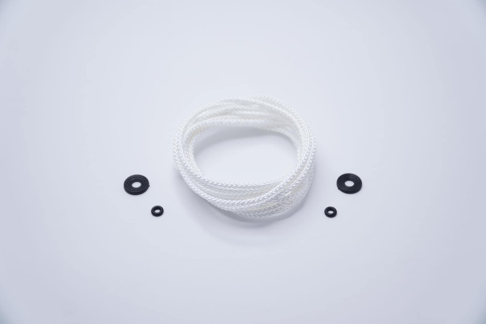 Beaded Jumprope Ersatz Seil 3mm - WHITE