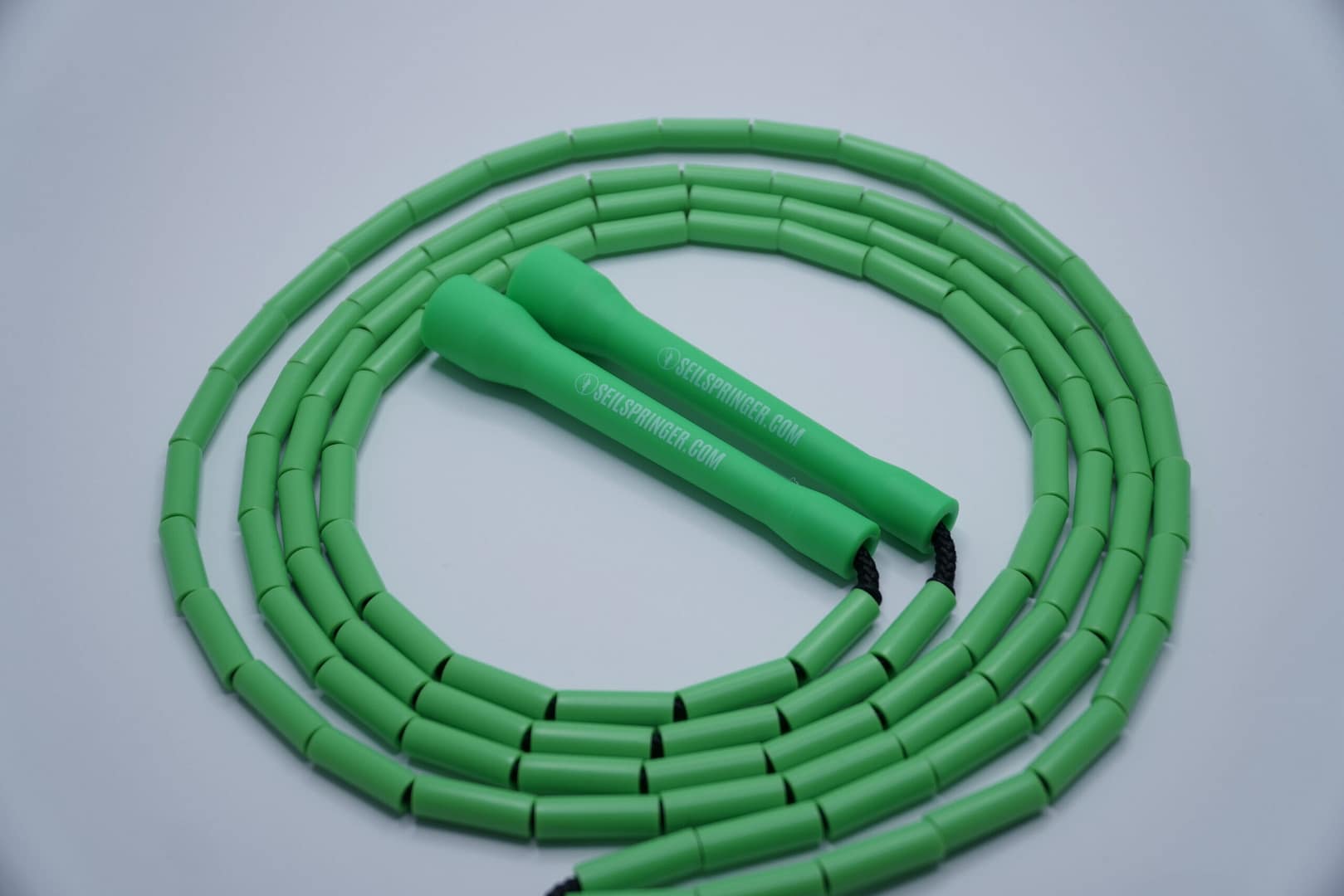 Beaded Rope APPLE GREEN 4mm Freestyle Jumprope