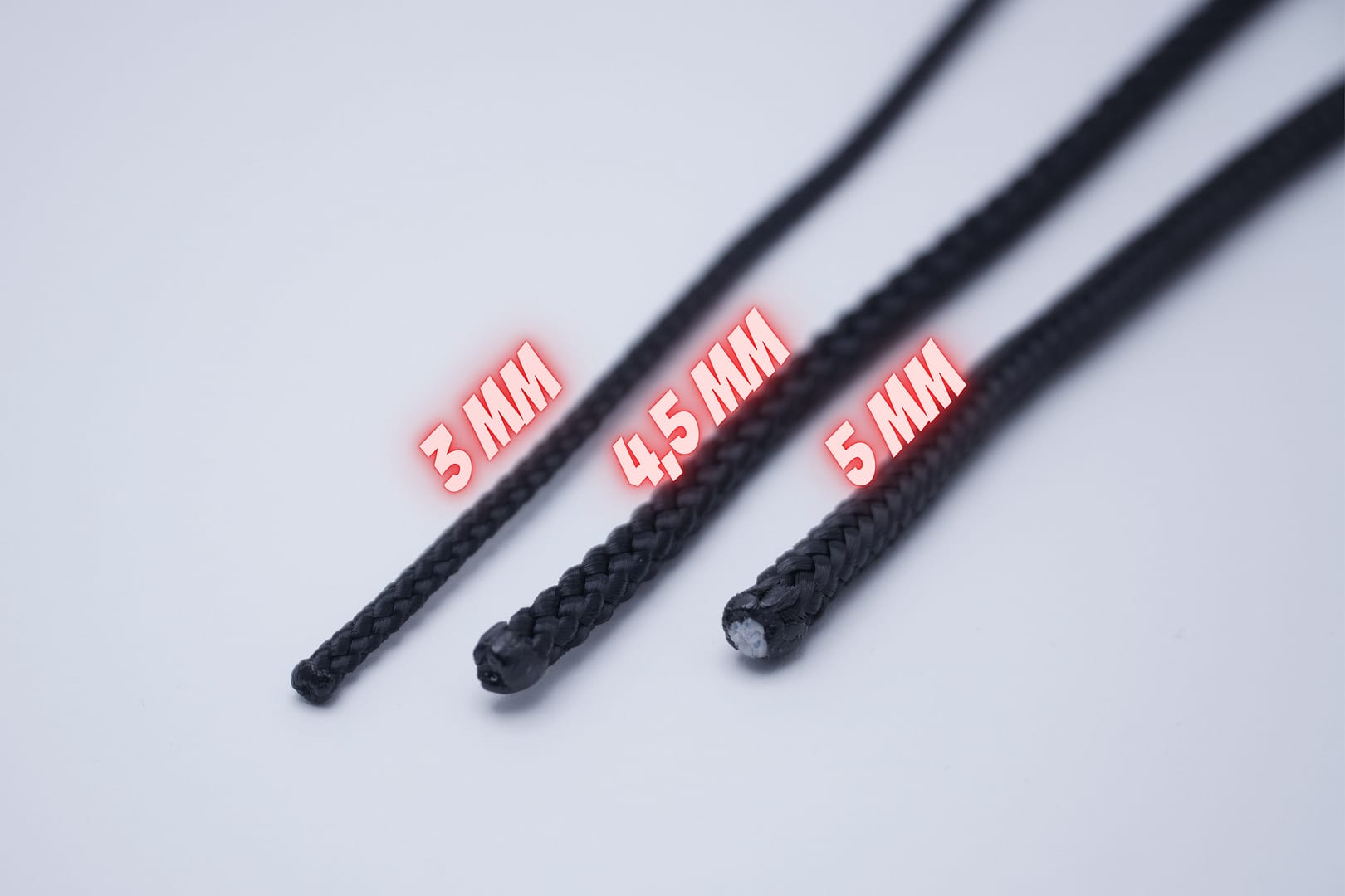 Beaded Jumprope Ersatz Seil 3mm - WHITE – Bild 3