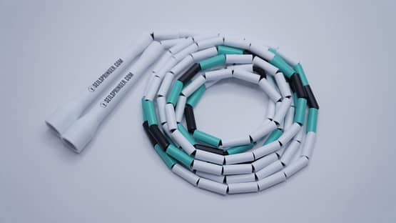 Beaded Rope SPEARMINT 4mm -NEUE VERSION- Freestyle Jumprope