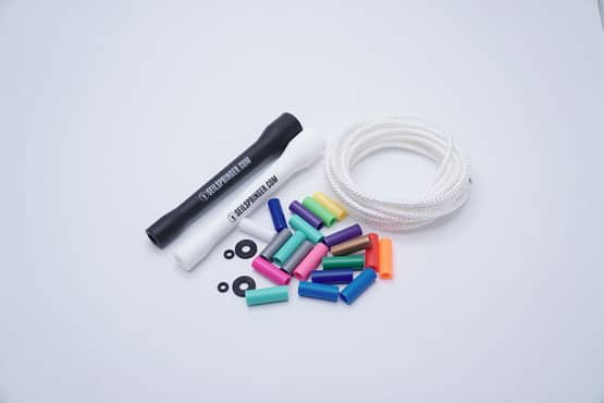 DIY Beaded Jumprope Set - Do it yourself Kit mit 4 mm Seil – Bild 2
