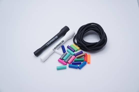 DIY Beaded Jumprope Set - Do it yourself Kit 5 mm Seil
