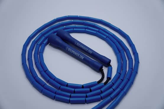 Beaded Rope OCEAN BLUE 4mm Freestyle Jumprope