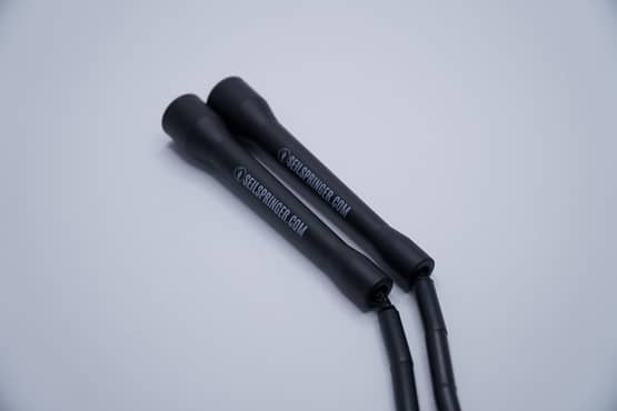 Beaded Rope CARBONBLACK 4mm Freestyle Jumprope – Bild 2