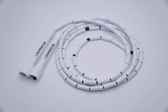 Beaded Rope PHAT FROSTWHITE 5mm Freestyle Jumprope