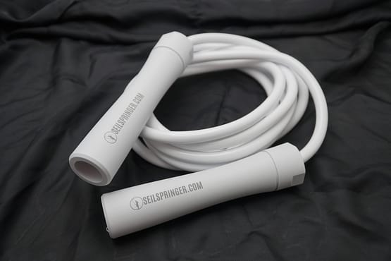 SEILSPRINGER WHITE PHANTOM - 10mm Heavy Jumprope