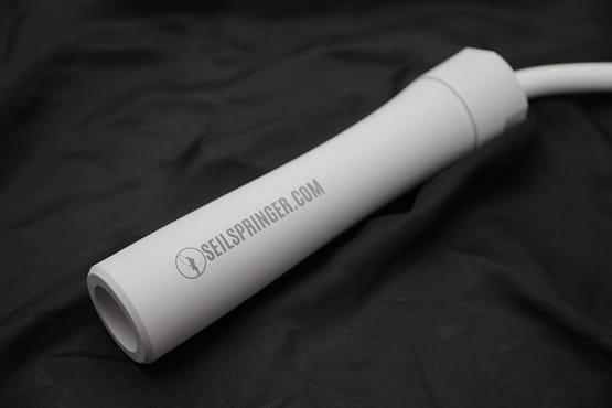 SEILSPRINGER WHITE PHANTOM - 10mm Heavy Jumprope – Bild 2
