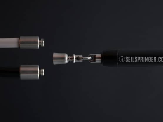 SEILSPRINGER Heavy weighted Jumprope Set BLACK - Heavy Springseil Set inkl Griptape – Bild 5